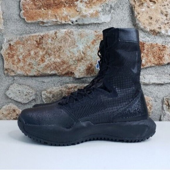 Nike SFB B1 Tactical Miliary Combat Boots Men's Size 12 Triple Black DX2117-001 - Picture 3 of 12